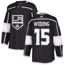 Youth Adidas Los Angeles Kings Juha Widing Black Home Jersey - Authentic