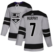 Youth Adidas Los Angeles Kings Mike Murphy Gray Alternate Jersey - Authentic