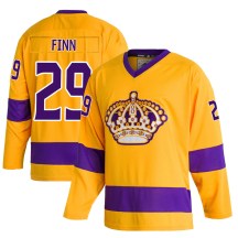 Youth Adidas Los Angeles Kings Steven Finn Gold Classics Jersey - Authentic
