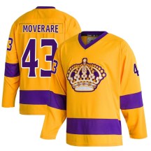 Youth Adidas Los Angeles Kings Jacob Moverare Gold Classics Jersey - Authentic