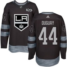 Men's Los Angeles Kings Ron Duguay Black 1917-2017 100th Anniversary Jersey - Authentic