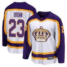 Youth Fanatics Branded Los Angeles Kings Dustin Brown White Special Edition 2.0 Jersey - Breakaway