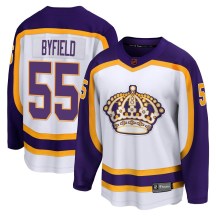 Youth Fanatics Branded Los Angeles Kings Quinton Byfield White Special Edition 2.0 Jersey - Breakaway