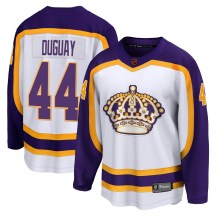 Youth Fanatics Branded Los Angeles Kings Ron Duguay White Special Edition 2.0 Jersey - Breakaway