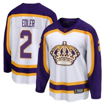 Youth Fanatics Branded Los Angeles Kings Alexander Edler White Special Edition 2.0 Jersey - Breakaway