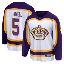 Youth Fanatics Branded Los Angeles Kings Harry Howell White Special Edition 2.0 Jersey - Breakaway