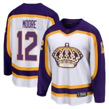 Youth Fanatics Branded Los Angeles Kings Trevor Moore White Special Edition 2.0 Jersey - Breakaway