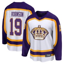 Youth Fanatics Branded Los Angeles Kings Larry Robinson White Special Edition 2.0 Jersey - Breakaway