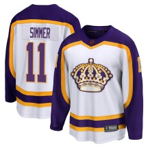 Youth Fanatics Branded Los Angeles Kings Charlie Simmer White Special Edition 2.0 Jersey - Breakaway