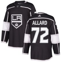 Men's Adidas Los Angeles Kings Frederic Allard Black Home Jersey - Authentic