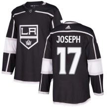 Men's Adidas Los Angeles Kings Mathieu Joseph Black Home Jersey - Authentic Men's Adidas Los Angeles Kings Mathieu Joseph Black Home Jersey - Authentic