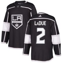 Men's Adidas Los Angeles Kings Paul LaDue Black Home Jersey - Authentic