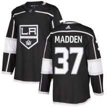 Men's Adidas Los Angeles Kings Tyler Madden Black Home Jersey - Authentic