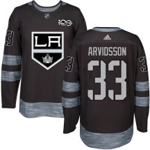 Youth Los Angeles Kings Viktor Arvidsson Black 1917-2017 100th Anniversary Jersey - Authentic