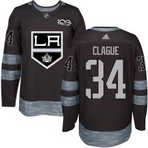 Youth Los Angeles Kings Kale Clague Black 1917-2017 100th Anniversary Jersey - Authentic