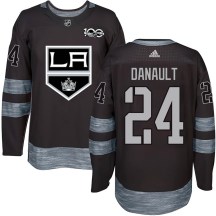 Youth Los Angeles Kings Phillip Danault Black 1917-2017 100th Anniversary Jersey - Authentic