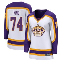 Women's Fanatics Branded Los Angeles Kings Dwight King White Special Edition 2.0 Jersey - Breakaway