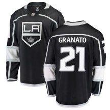 Men's Fanatics Branded Los Angeles Kings Tony Granato Black Home Jersey - Breakaway