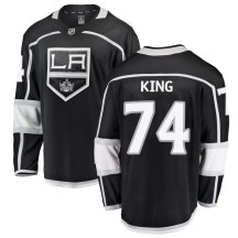 Men's Fanatics Branded Los Angeles Kings Dwight King Black Home Jersey - Breakaway