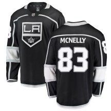 Men's Fanatics Branded Los Angeles Kings Cade Mcnelly Black Home Jersey - Breakaway