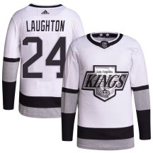 Men's Adidas Los Angeles Kings Scott Laughton White 2021/22 Alternate Primegreen Pro Player Jersey - Authentic Men's Adidas Los Angeles Kings Scott Laughton White 2021/22 Alternate Primegreen Pro Player Jersey - Authentic