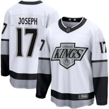 Men's Fanatics Branded Los Angeles Kings Mathieu Joseph White Breakaway Alternate Jersey - Premier Men's Fanatics Branded Los Angeles Kings Mathieu Joseph White Breakaway Alternate Jersey - Premier