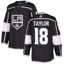 Men's Adidas Los Angeles Kings Dave Taylor Black Jersey - Authentic