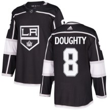 Youth Adidas Los Angeles Kings Drew Doughty Black Home Jersey - Authentic