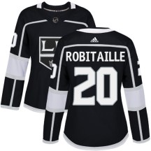 Women's Adidas Los Angeles Kings Luc Robitaille Black Home Jersey - Authentic