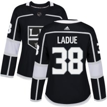 Women's Adidas Los Angeles Kings Paul LaDue Black Home Jersey - Authentic