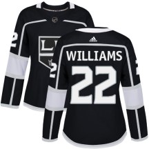 Women's Adidas Los Angeles Kings Tiger Williams Black Home Jersey - Authentic