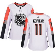 Women's Adidas Los Angeles Kings Anze Kopitar White 2018 All-Star Pacific Division Jersey - Authentic