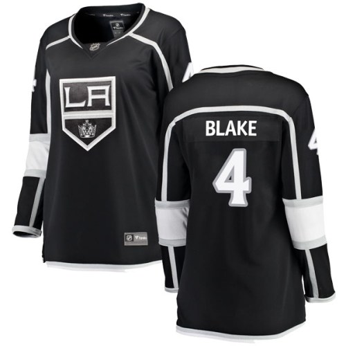 Women's Fanatics Branded Los Angeles Kings Rob Blake Black Home Jersey - Breakaway