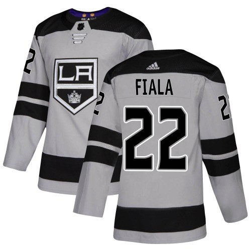 Men's Adidas Los Angeles Kings Kevin Fiala Gray Alternate Jersey - Authentic