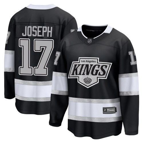 Men's Fanatics Los Angeles Kings Mathieu Joseph Black Home Jersey - Breakaway Men's Fanatics Los Angeles Kings Mathieu Joseph Black Home Jersey - Breakaway