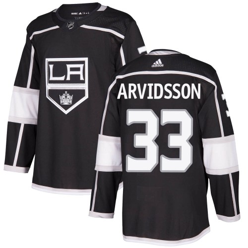 Men's Adidas Los Angeles Kings Viktor Arvidsson Black Home Jersey - Authentic