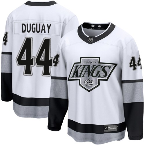 Men's Fanatics Branded Los Angeles Kings Ron Duguay White Breakaway Alternate Jersey - Premier
