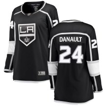 Women's Fanatics Branded Los Angeles Kings Phillip Danault Black Home Jersey - Breakaway