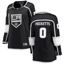 Women's Fanatics Branded Los Angeles Kings Joe Hicketts Black Home Jersey - Breakaway