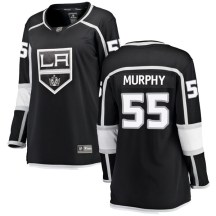 Women's Fanatics Branded Los Angeles Kings Larry Murphy Black Home Jersey - Breakaway