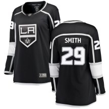 Women's Fanatics Branded Los Angeles Kings Billy Smith Black Home Jersey - Breakaway