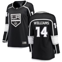 Women's Fanatics Branded Los Angeles Kings Justin Williams Black Home Jersey - Breakaway