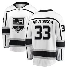 Men's Fanatics Branded Los Angeles Kings Viktor Arvidsson White Away Jersey - Breakaway