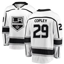 Men's Fanatics Branded Los Angeles Kings Pheonix Copley White Away Jersey - Breakaway