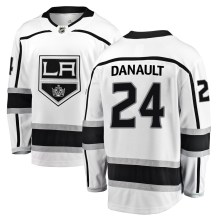 Men's Fanatics Branded Los Angeles Kings Phillip Danault White Away Jersey - Breakaway