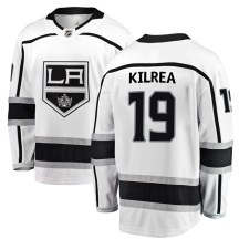 Men's Fanatics Branded Los Angeles Kings Brian Kilrea White Away Jersey - Breakaway