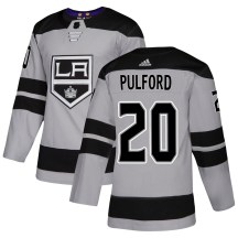 Men's Adidas Los Angeles Kings Bob Pulford Gray Alternate Jersey - Authentic