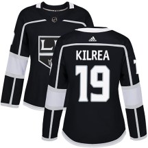 Women's Adidas Los Angeles Kings Brian Kilrea Black Home Jersey - Authentic
