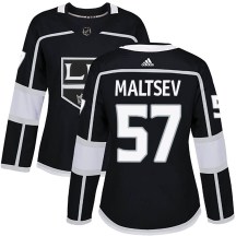 Women's Adidas Los Angeles Kings Mikhail Maltsev Black Home Jersey - Authentic