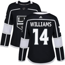 Women's Adidas Los Angeles Kings Justin Williams Black Home Jersey - Authentic